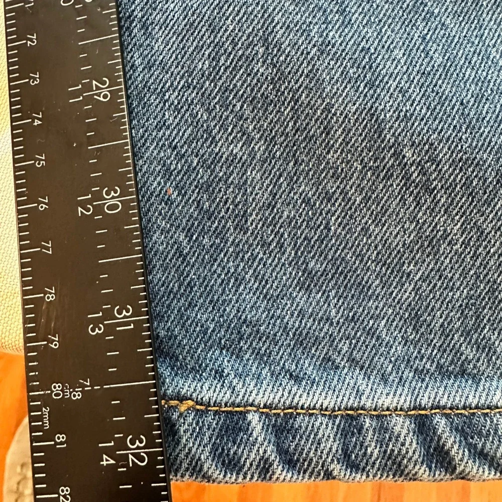 NWT Levi's 550 Jeans Mens 42x32 Blue Relaxed Fit Medium Wash Denim Red Tab